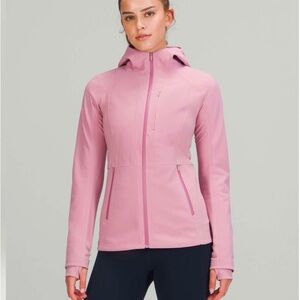 Lululemon Cross Chill Jacket *RepelShell Pink Taupe